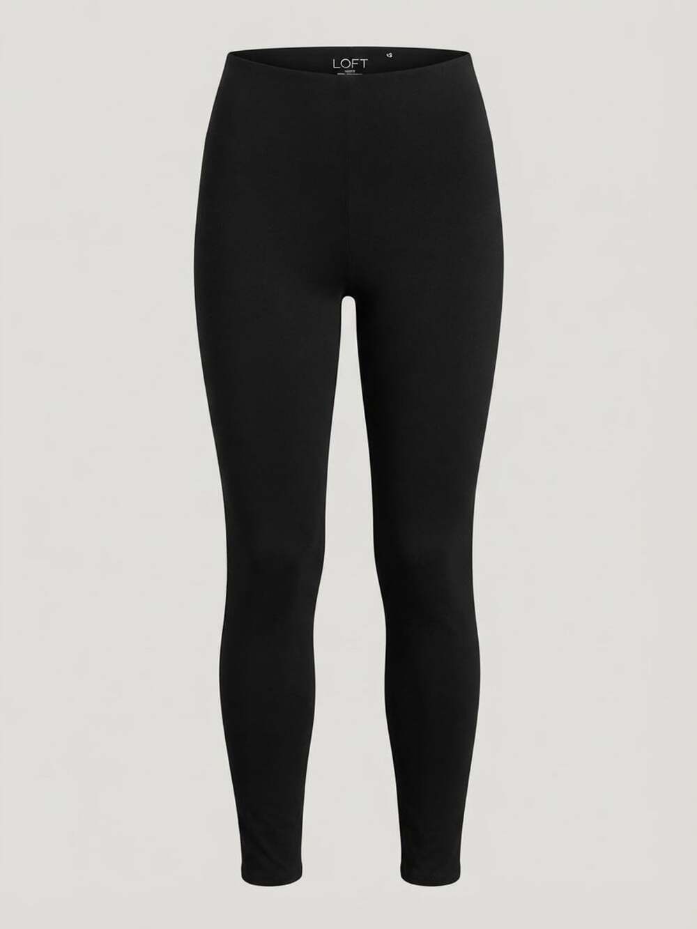 Loft Leggings XXS Black Rayon Blend Pants